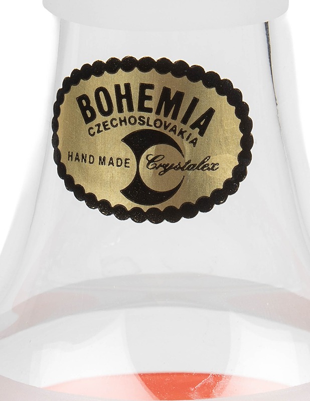 BOHEMIA CZECHOSLOVAKIA karahvisetti, 7 osaa - Lasit - 10105506955 - 3