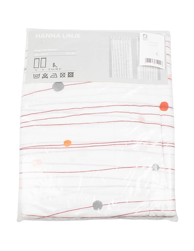 IKEA Hanna Linje verhot, 145x250 cm - Verhot ja kapat - 10105506963 - 0