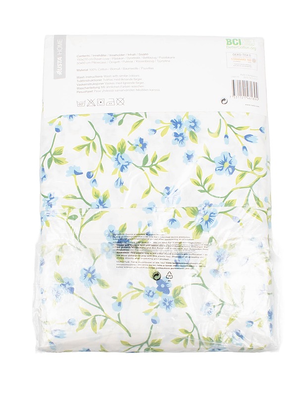 RUSTA Home pussilakanasetti, 150x210 cm + 50x60 cm - Liinavaatteet - 10105506966 - 1