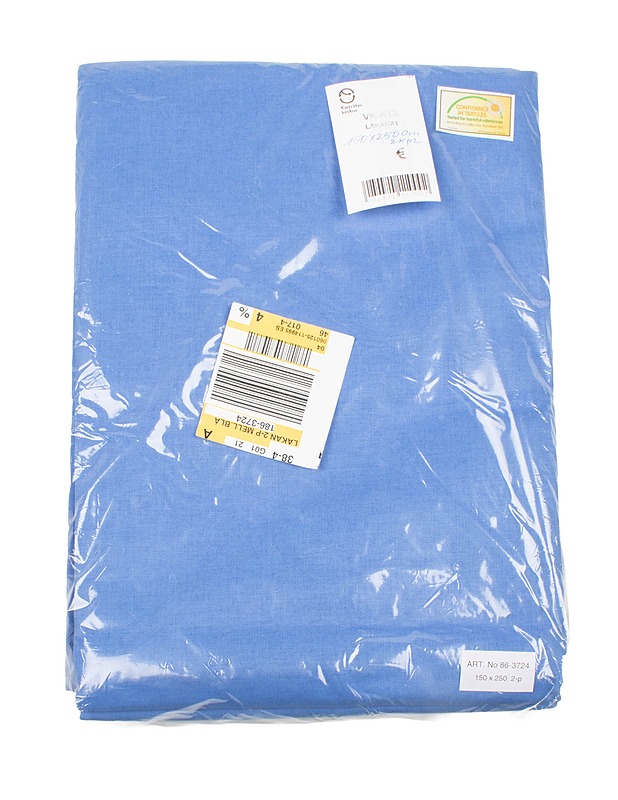 Sininen Lakana, 150x250  cm - 2kpl - Liinavaatteet - 10105506970 - 0