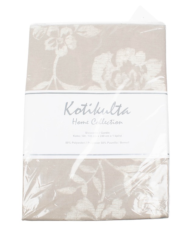 KOTIKULTA Home collection sivuverho, 140x240 cm - Verhot ja kapat - 10105506974 - 0