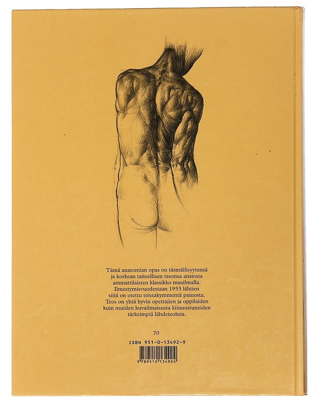 Anatomia : opas taiteilijalle - Barcsay, Jenö - Harrastekirjat - 10105507033 - 1