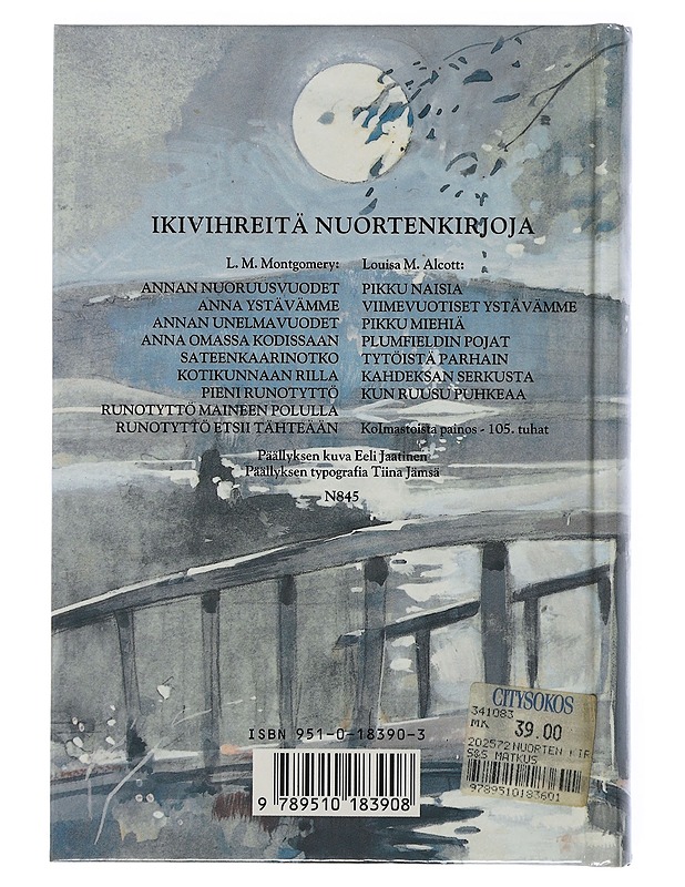 Annan unelmavuodet - Montgomery, L. M. - Nuorten kirjat - 10105507039 - 1