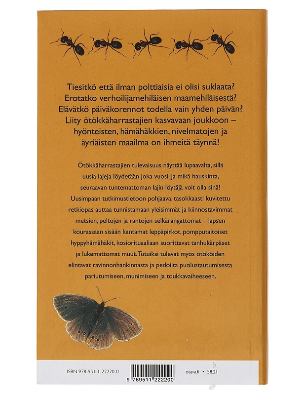 Ötököitä Suomen luonnossa - Kaaro, Jani - Tietokirjat ja oppaat - 10105507051 - 1