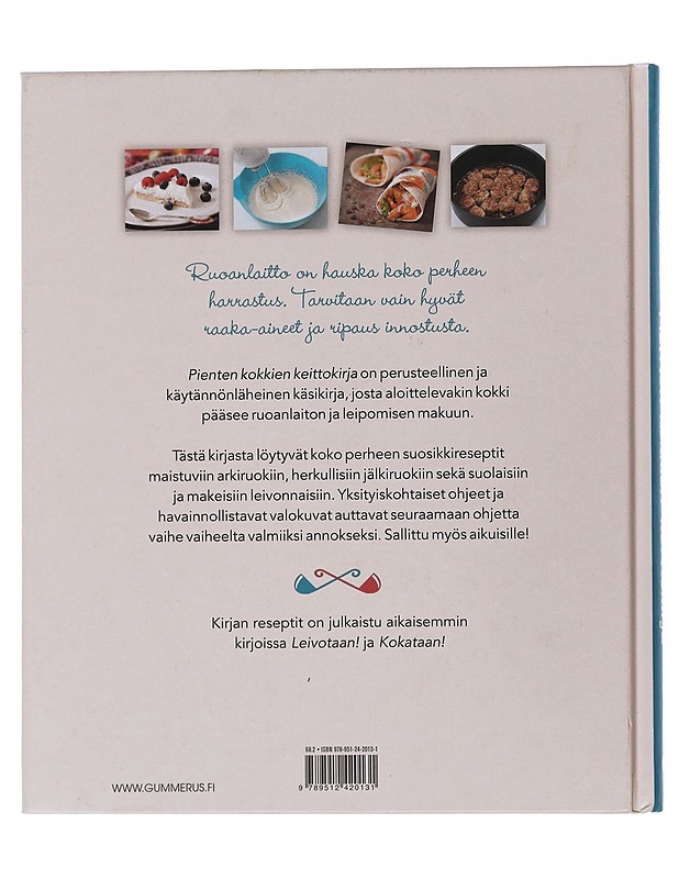 Pienten kokkien keittokirja - Paajala, Heidi - Ruokakirjat - 10105507065 - 1