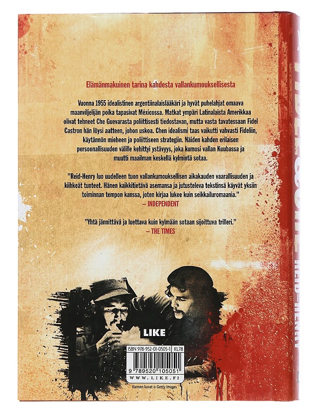 Fidel & Che : ystävät vallankumouksessa - Reid-Henry, Simon - Elämäkerrat ja muistelmat - 10105507072 - 1
