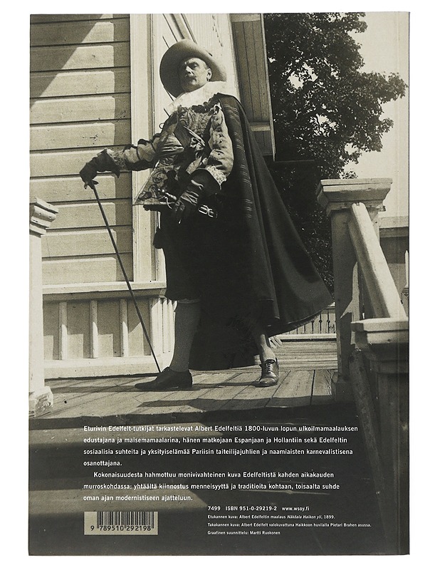 Edelfelt : matkoja, maisemia ja naamiaisia - Anttila, Elina - Elämäkerrat ja muistelmat - 10105507074 - 1