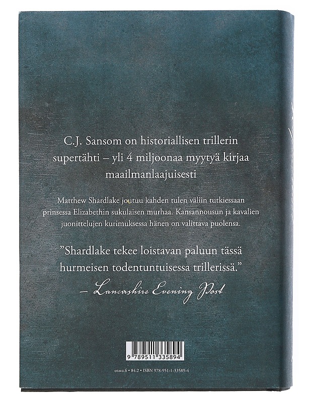 Kapinalliset - Sansom, C. J. - Jännitys ja dekkarit - 10105507096 - 1