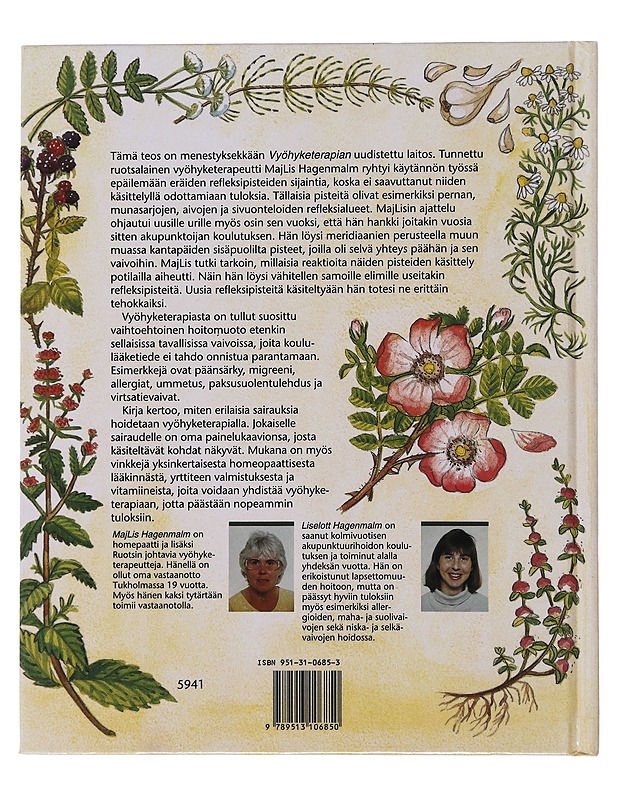 Vyöhyketerapia - Hagenmalm, MajLis - Tietokirjat ja oppaat - 10105507108 - 1