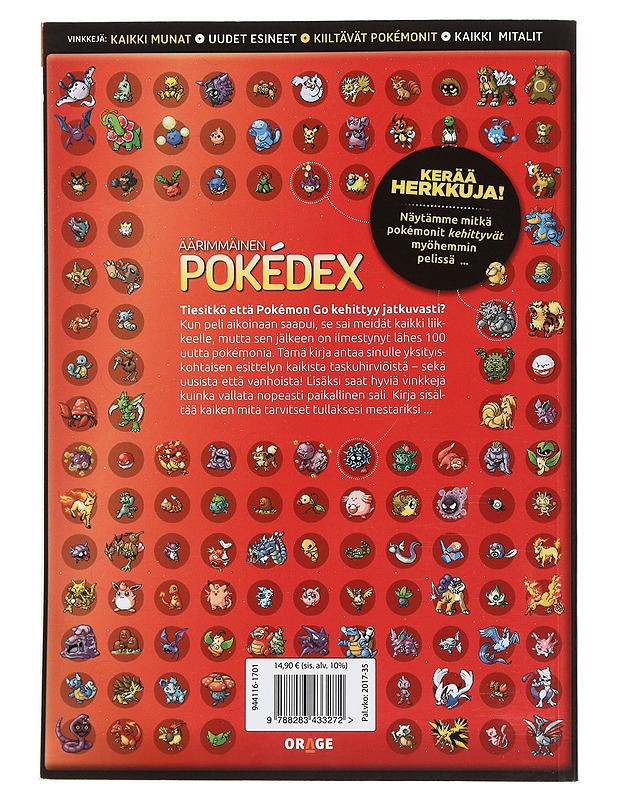 Äärimmäinen Pokédex - Hauenschild, Frode Bentsrud - Tietokirjat ja oppaat - 10105507120 - 1