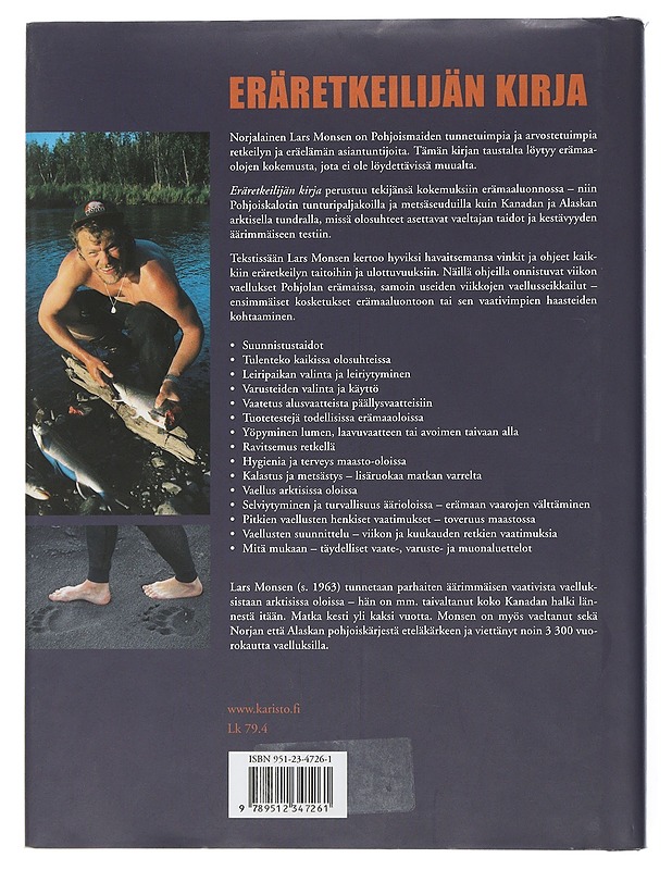 Eräretkeilijän kirja - Monsen, Lars - Tietokirjat ja oppaat - 10105507157 - 1