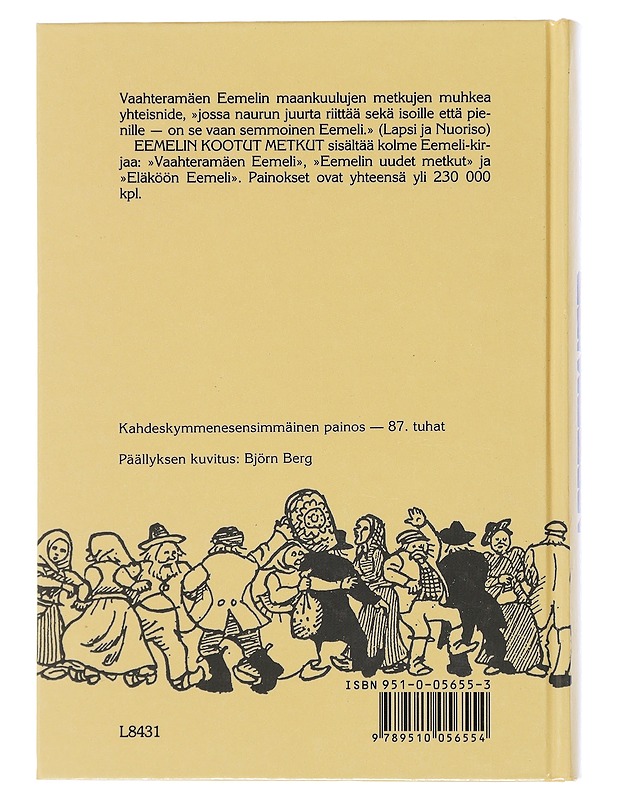 Eemelin kootut metkut - Lindgren, Astrid - Lastenkirjat - 10105507172 - 1