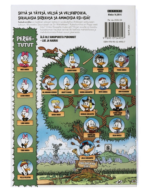 Sukukronikka - Hyyppä, Aki - Sarjakuvat - 10105507193 - 1