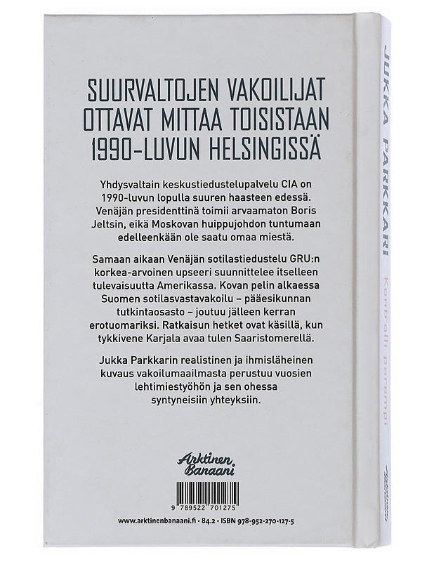 Kontrolli parempi - Jukka Parkkari - Jännitys ja dekkarit - 10105507238 - 1