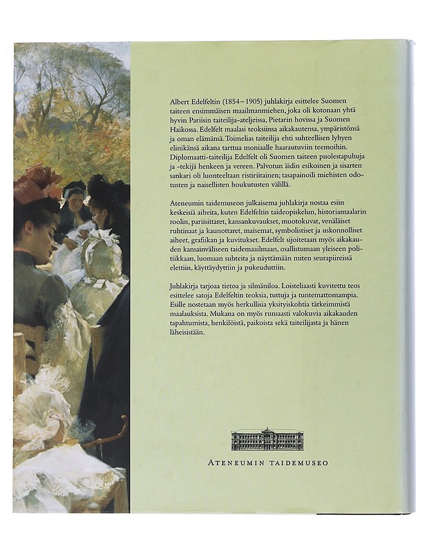 Albert Edelfelt 1854-1905 Juhlakirja - Elämäkerrat ja muistelmat - 10105507260 - 1