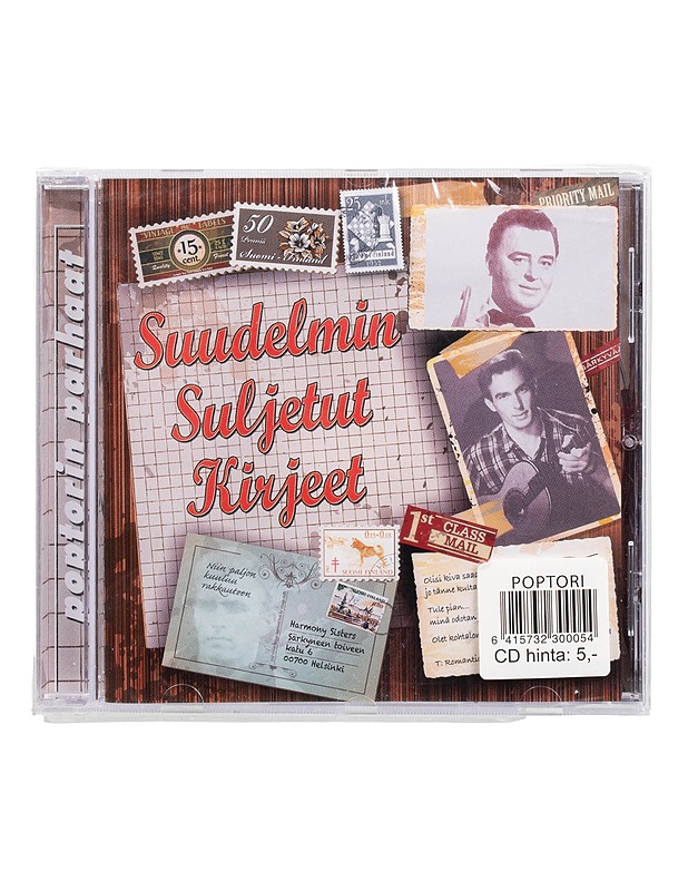 Suudelmin Suljetut Kirjeet - CD - CD-levyt - 10105507289 - 0