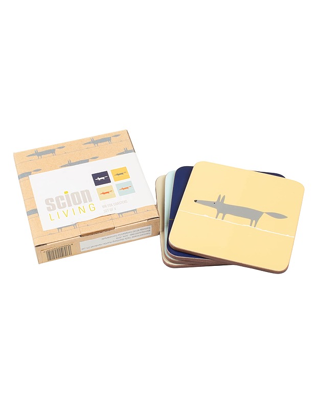 SCION Mr Fox lasinaluset, 4 kpl - Muut astiat - 10105507295 - 0