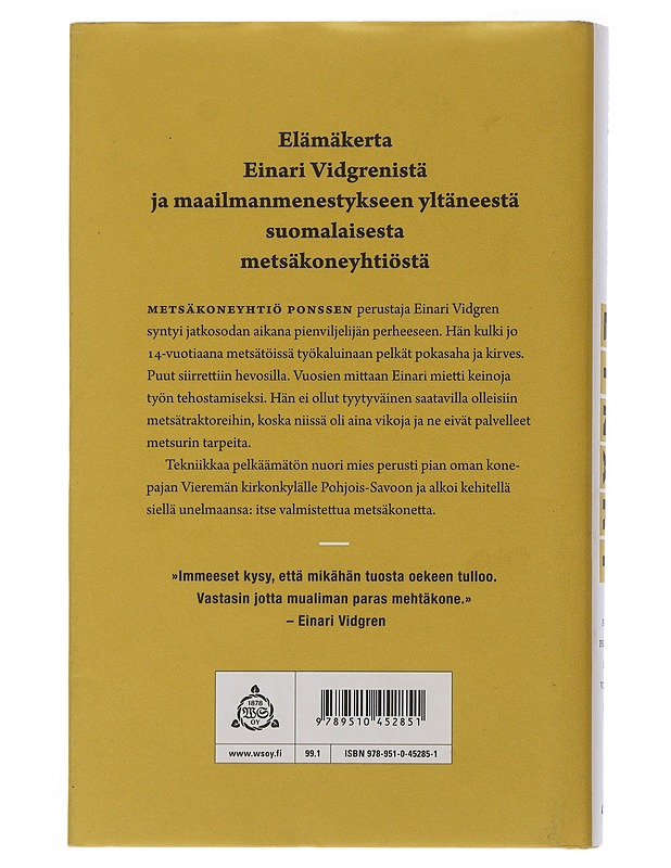 Einari - Heikkinen, Antti - Elämäkerrat ja muistelmat - 10105507311 - 1