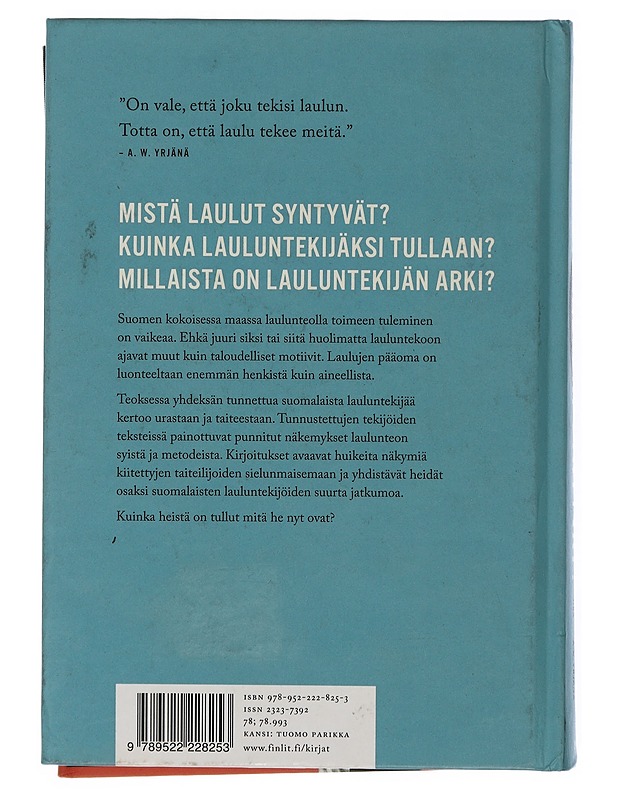 Miten lauluni syntyvät? - Kauppinen, Eetu - Musiikki- ja elokuvakirjat - 10105507316 - 1