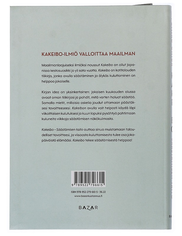 Kakeibo : säästämisen taito - Chiba, Fumiko - Tietokirjat ja oppaat - 10105507362 - 1