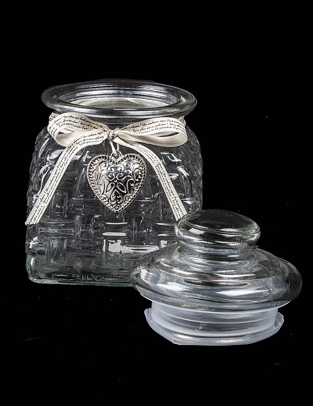 Koristelasipurkit, 2 kpl - Säilytysastiat - 10105507395 - 1