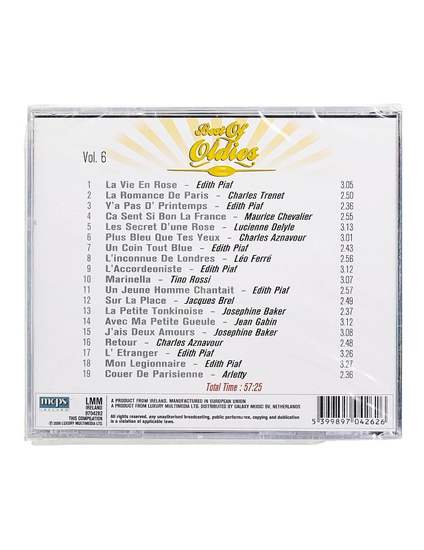 Best Of Oldies - CD - CD-levyt - 10105507466 - 1