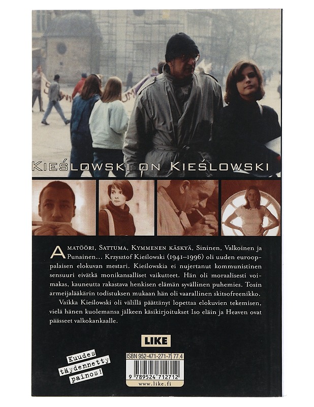 Kieslowski on Kieslowski - Stok, Danusia - Elämäkerrat ja muistelmat - 10105507452 - 1