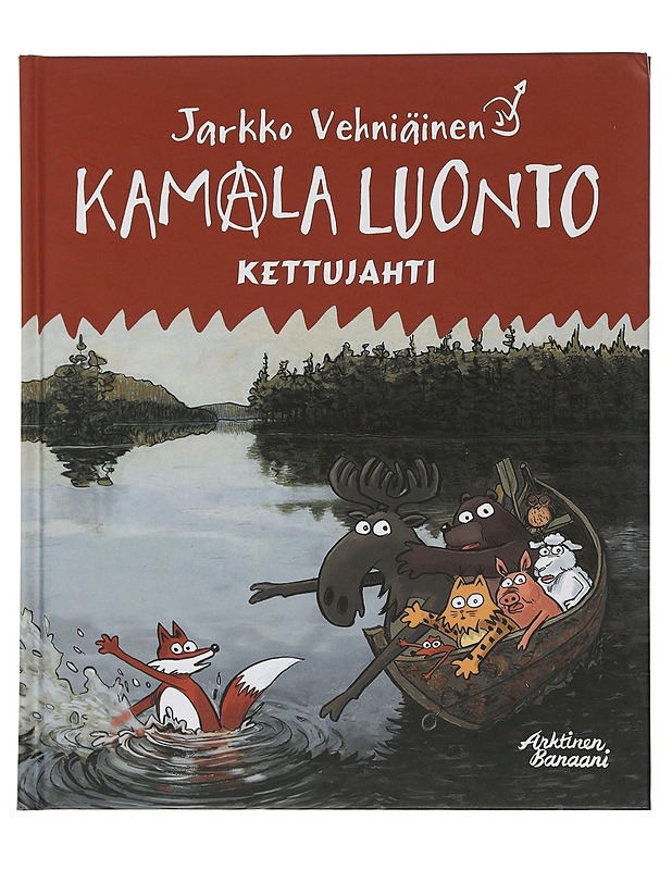 Kamala luonto : Kettujahti - Vehniäinen, Jarkko - Sarjakuvat - 10105507508 - 0