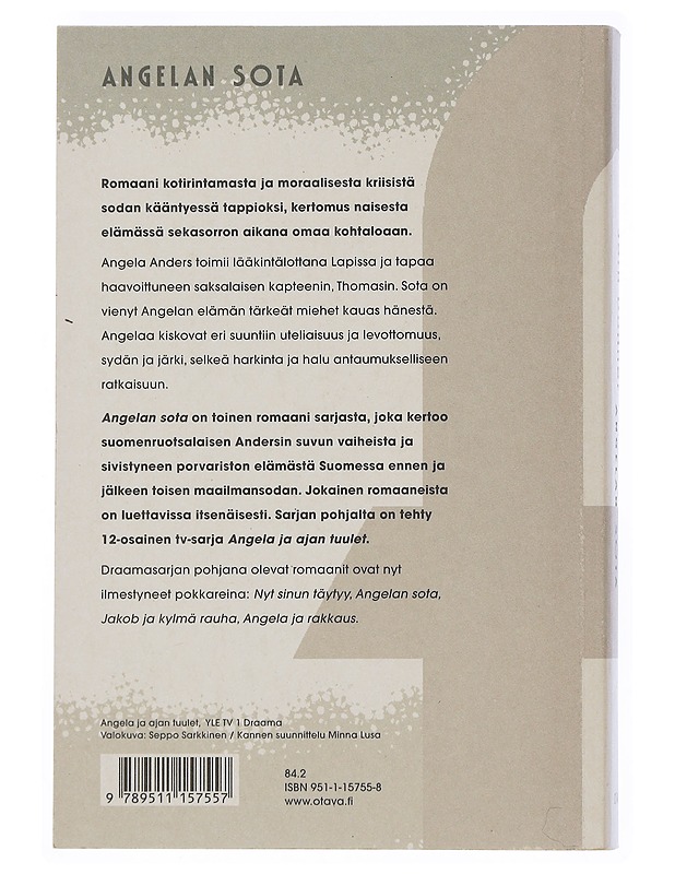 Angelan sota - Donner, Jörn - Romaanit ja novellit - 10105507532 - 1