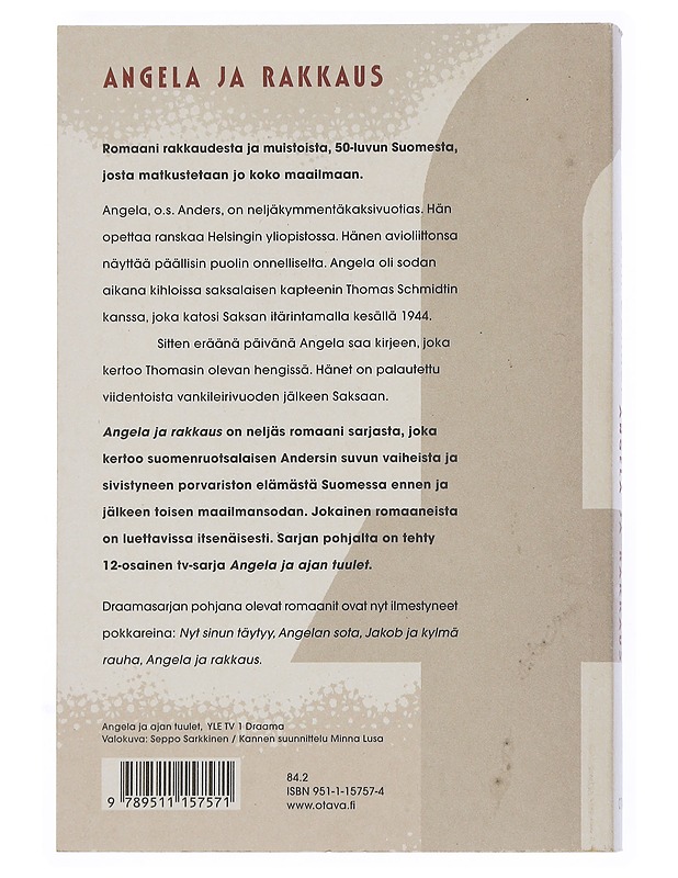 Angela ja rakkaus - Donner, Jörn - Romaanit ja novellit - 10105507533 - 1