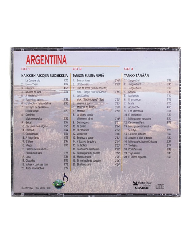 Musiikki kiertää maailmaa - Argentiina - CD - CD-levyt - 10105507544 - 1