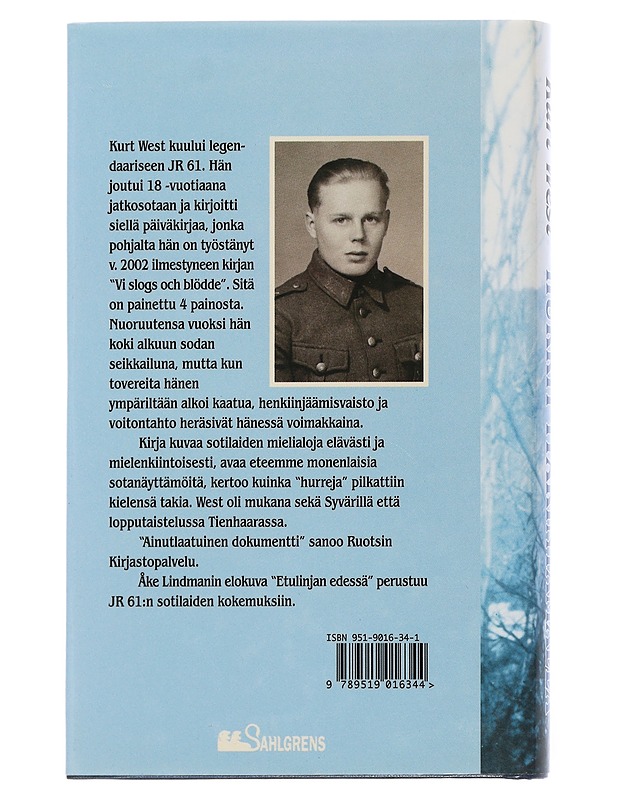 Hurrit itärintamalla : nuori sotamies JR 61:ssä - West, Kurt - Elämäkerrat ja muistelmat - 10105507570 - 1