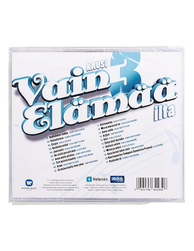 Vain Elämää kausi 3 ilta - CD - CD-levyt - 10105507571 - 1