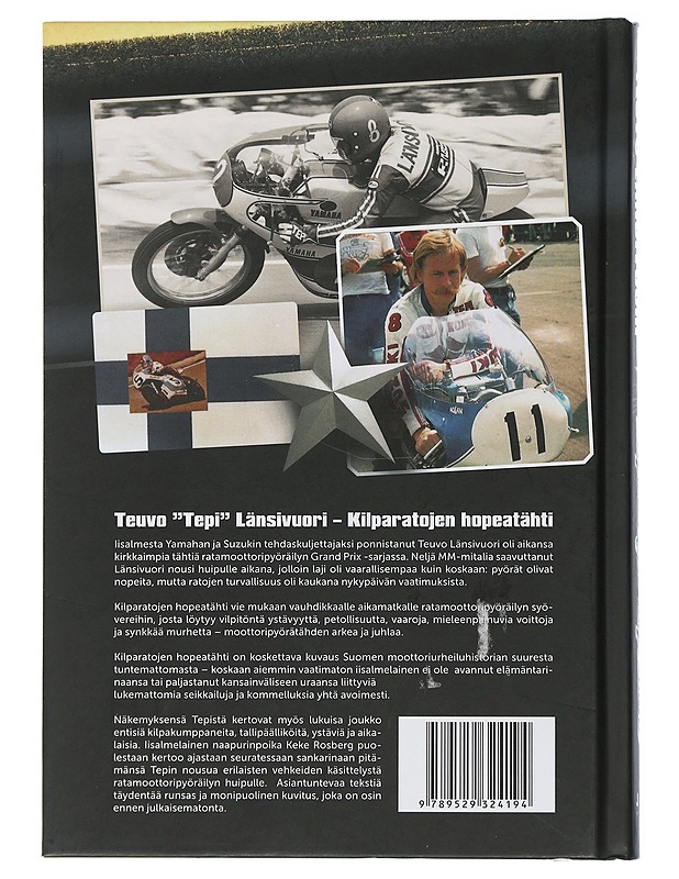 Teuvo Länsivuori : kilparatojen hopeatähti - Kohonen, Simo - Elämäkerrat ja muistelmat - 10105507584 - 1