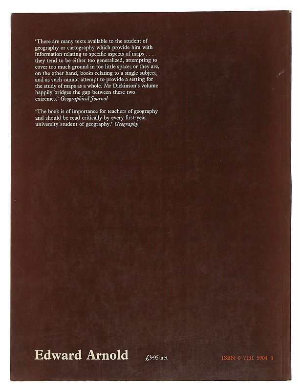 Maps and Air Photographs - G. C. Dickinson - Tietokirjat ja oppaat - 10105507592 - 1