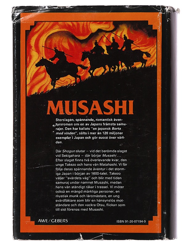 MUSASHI : SAMURAJEN - YOSHIKAWA, EIJI - Romaanit ja novellit - 10105507606 - 1