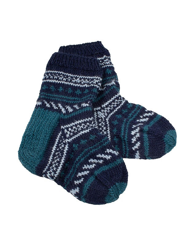 Sinisävyiset Villasukat - Asusteet - 10105507615 - 0