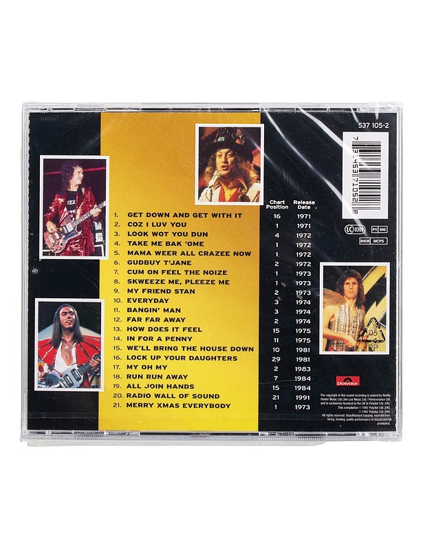 Slade greatest hits - CD - CD-levyt - 10105507622 - 1