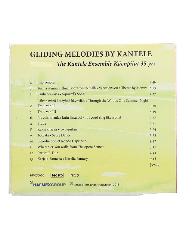 Kantele sävelten siivin, Käenpiiat 35v - CD - CD-levyt - 10105507643 - 1