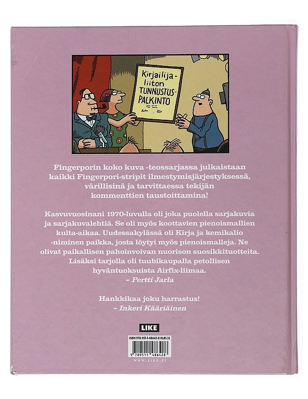 Fingerporin koko kuva. 12, Ikänsä terävä - Pertti Jarla - Sarjakuvat - 10105507650 - 1