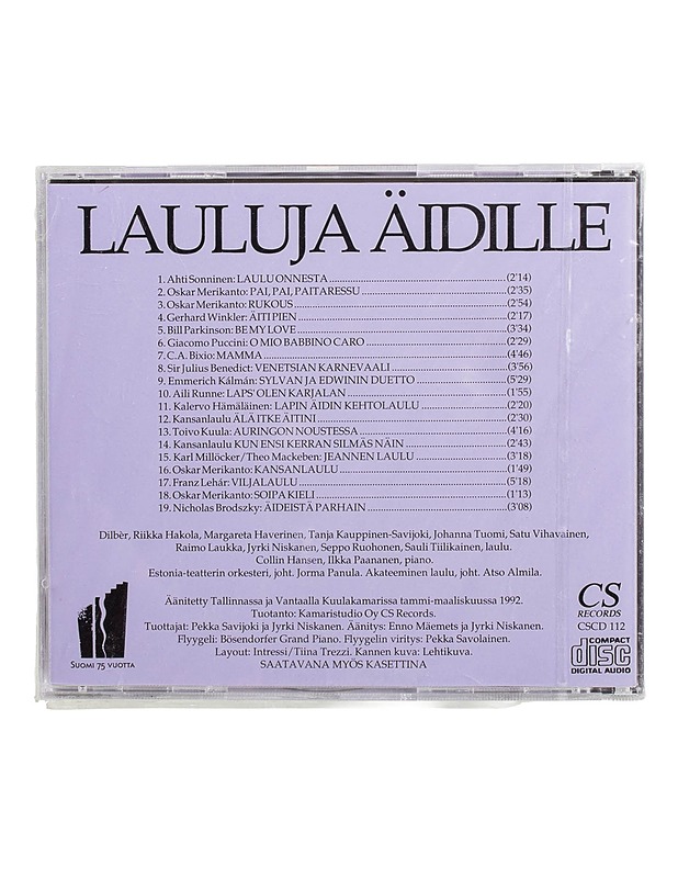 Lauluja Äidille - CD - CD-levyt - 10105507668 - 1