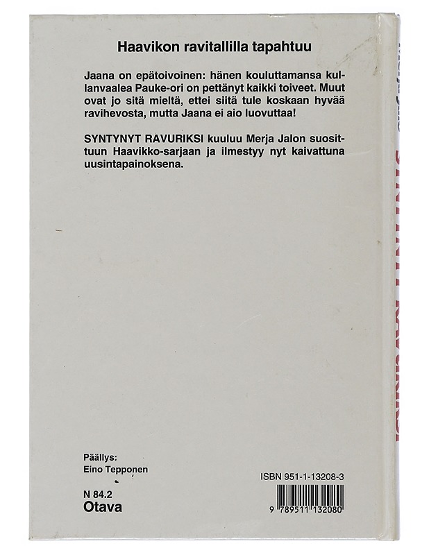 Syntynyt ravuriksi - Merja Jalo - Nuorten kirjat - 10105507736 - 1