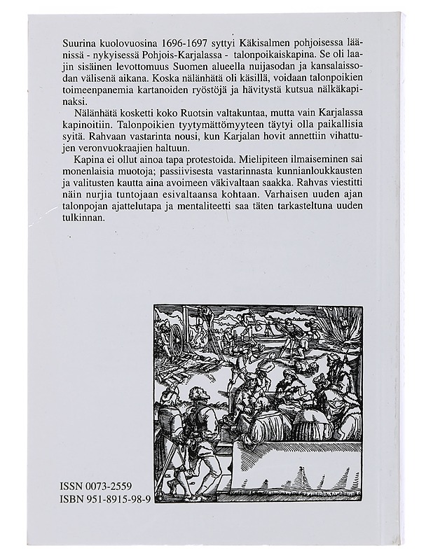 Nälkäkapina- Katajala, Kimmo - Historiakirjat - 10105507754 - 1