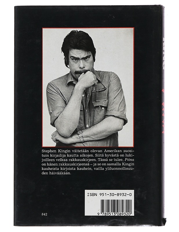 Piina - King, Stephen - Jännitys ja dekkarit - 10105507760 - 1