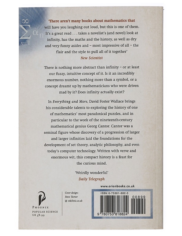 Everything and More : A Compact History of Infinity - Wallace, David Foster - Tietokirjat ja oppaat - 10105507761 - 1