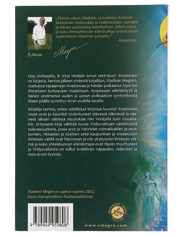 Uusi sivilisaatio - Megre, Vladimir - Romaanit ja novellit - 10105507856 - 1