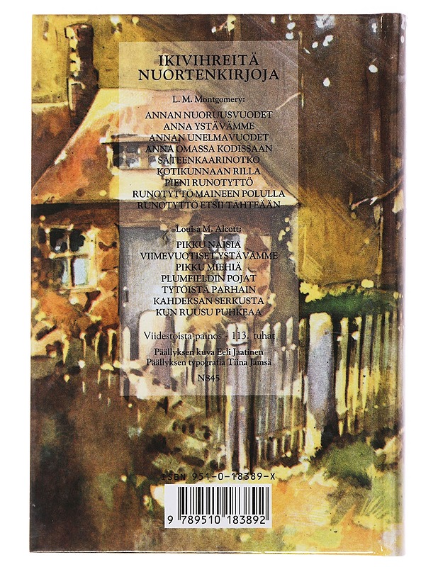 Anna ystävämme - Montgomery, L. M. - Nuorten kirjat - 10105507859 - 1
