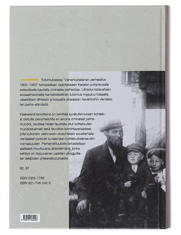 Vienankarjalainen perhelaitos 1600-1900 - Matti Pöllä - Tietokirjat ja oppaat - 10105507993 - 1