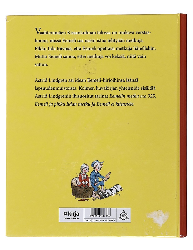 Vaahteramäen Eemeli ja pikku Iida - Lindgren, Astrid - Lastenkirjat - 10105508002 - 1