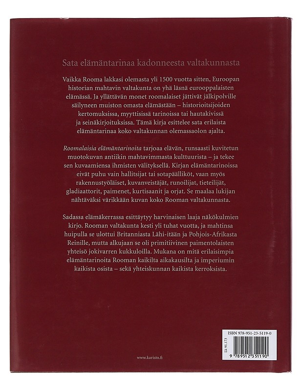 Roomalaisia elämäntarinoita- Philip Matyszak - Elämäkerrat ja muistelmat - 10105508015 - 1